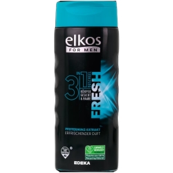 Elkos Dusch Gel Fresh 3in1 Żel pod prysznic 300ml