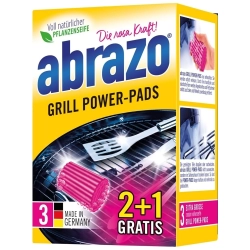 Abrazo Grill Power-Pads Nasączone gąbki do przypaleń 3szt