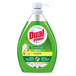 Dual Power Piatti Gel Limone Żel do mycia naczyń z pompką 1L