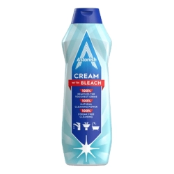 Astonish Bleach Cream Cleaner Mleczko z wybielaczem do czyszczenia łazienki 500ml