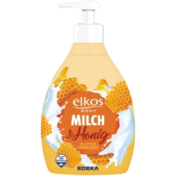 Elkos Cremeseife Milch & Honig Mydło w płynie z pompką 500ml