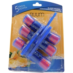 Ruum Orange Blaues Wasser+ Geruchsneutralisieru ng Zawieszka barwiąca do WC 3x50g