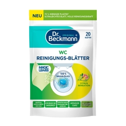 Dr Beckmann WC Reinigungs-Blätter Citrus Sensation Listki czyszczące do WC 20szt