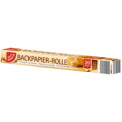 Gut & Günstig Backpapier-Rolle 20m Papier do pieczenia w rolce