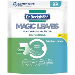 Dr Beckmann Magic Leaves Waschmittel-Blätter Universal Listki piorące 25szt