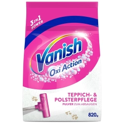 Vanish Oxi Action Teppich & Polsterpflege Pulver 820g Proszek do czyszczenia dywanów