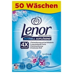 Lenor April Frisch Proszek 50 prań 3kg Uniwersalny